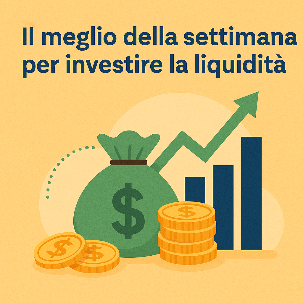 Il meglio della settimana per investire la liquidità